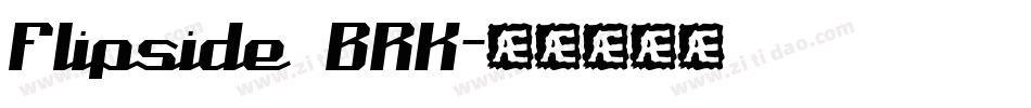 Flipside BRK字体转换